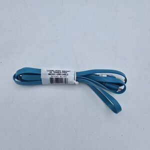 Wireless Gear 3FT Micro USB  Smooth Cable - Blue